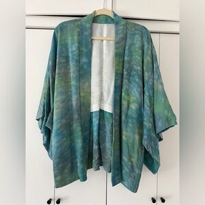 Silk kimono jacket